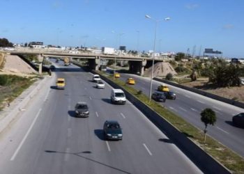 تحويل جزئي لحركة المرور بالمدخل الجنوبي للعاصمة