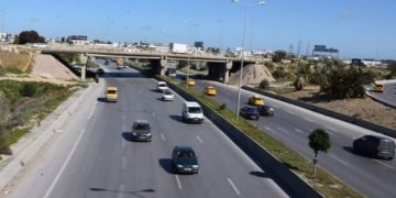 تحويل جزئي لحركة المرور بالمدخل الجنوبي للعاصمة