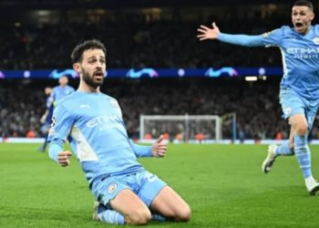 مانشستر سيتي يفوز برباعية أمام ريال مدريد في   دوري أبطال أوروبا