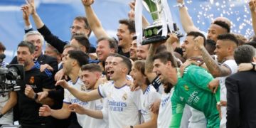 الدوري الإسباني : ريال مدريد يتوج بالبطولة