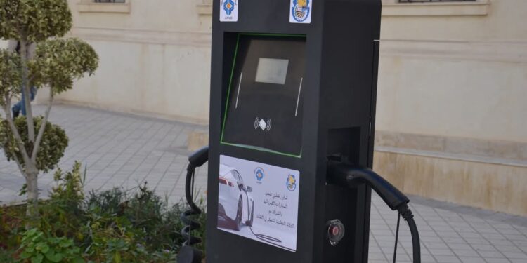 تركيز نقطتي شحن للسيارات الكهربائية في صفاقس المدينة