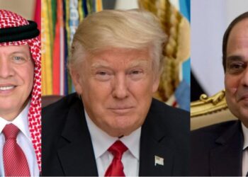 ترامب لأكسيوس: “أريد أن يعيش الفلسطينيون في مكان خال من العنف”.. والسيسي سيستقبلهم