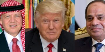 ترامب لأكسيوس: “أريد أن يعيش الفلسطينيون في مكان خال من العنف”.. والسيسي سيستقبلهم