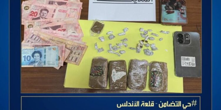 حي التضامن : الإطاحة بمروّجي مخدرات