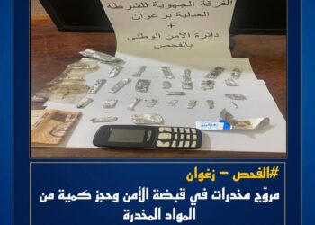 الفحص: القبض على مروّج مخدرات رغم محاولته الهروب