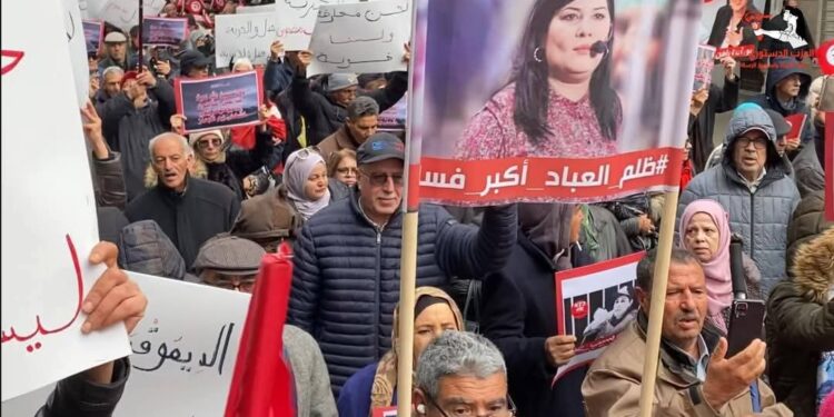 عبير موسي تدخل في إضراب جوع والحزب يستعد لتحركات احتجاجية