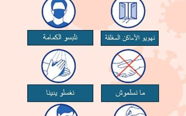 للوقاية من الڨريب : وزارة الصحة تدعو إلى العطس أو السعال في الكوع أو في منديل ورقي