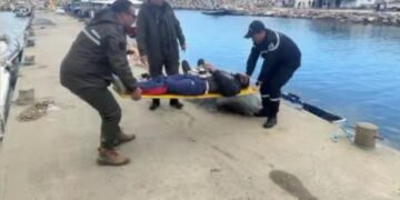 سيدي مشرق:  إنقاذ 7 مهاجرين غير نظاميين من جنسية أجنبية