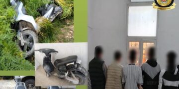 قليبية: تفكيك عصابة مختصة في سرقة الدراجات النارية