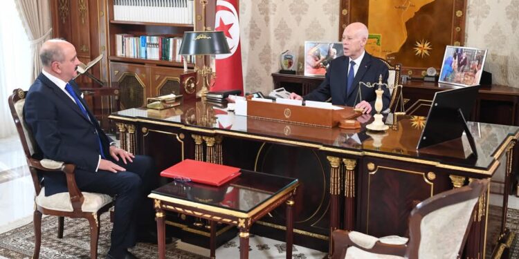 قيس سعيد:  يجب وضع حدّ نهائي  لظاهرة المهاجرين غير النظاميين غير المقبولة”