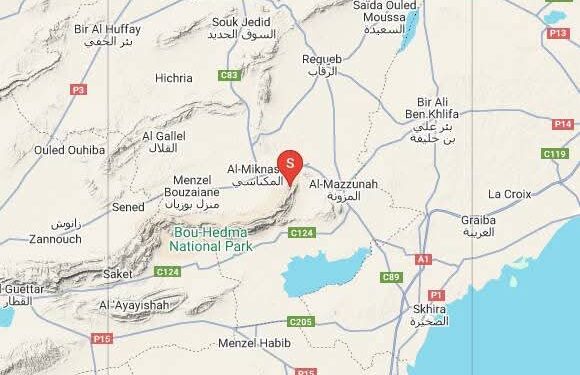 رجة بقوة 3.1 درجة تهزّ المكناسي في سيدي بوزيد